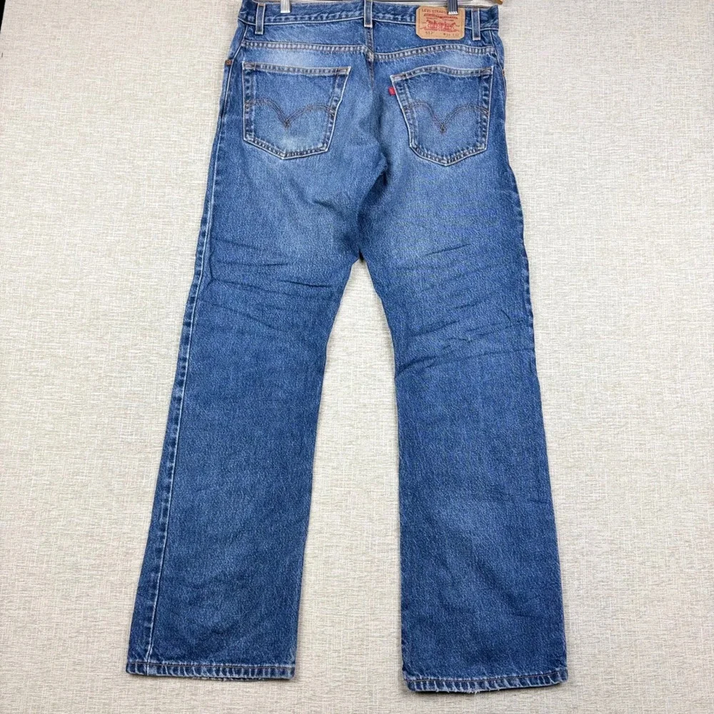 Vintage Levis 517 Mens 33x32 Bootcut Jeans Thigh Faded Denim